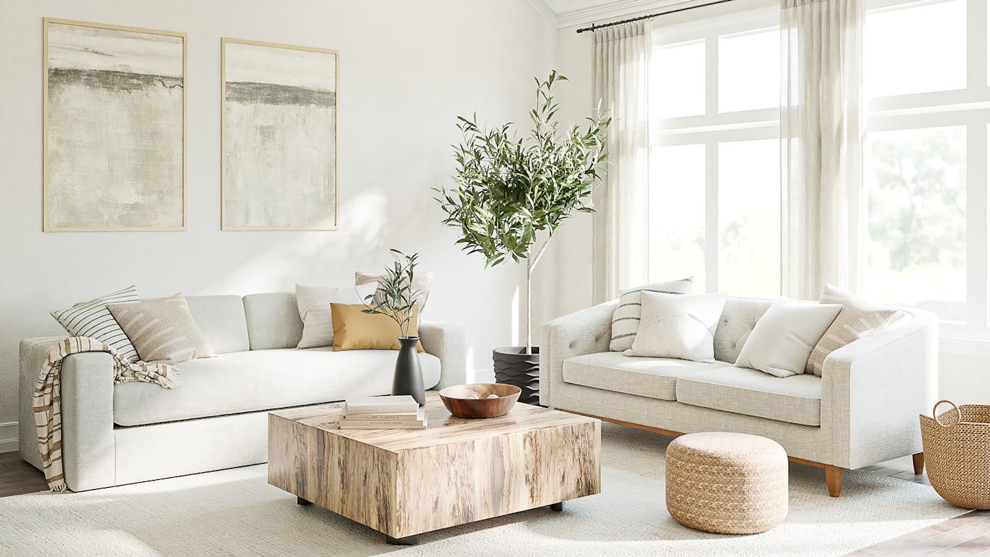 How to create a minimalist apartment with a light, uncluttered space